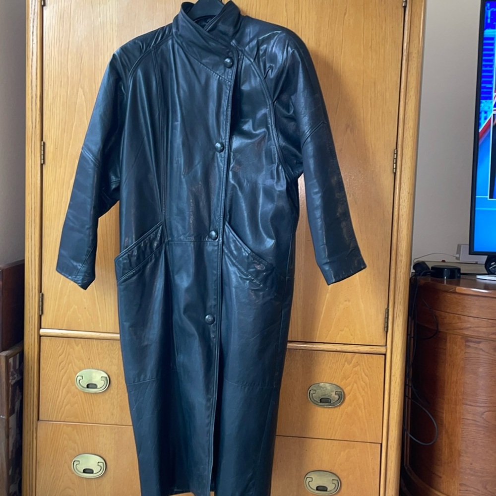 WILSON’S Woman’s Full Length Leather Coat